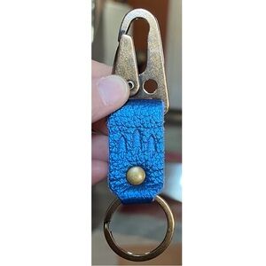 PLG keychain short in Comet Blue